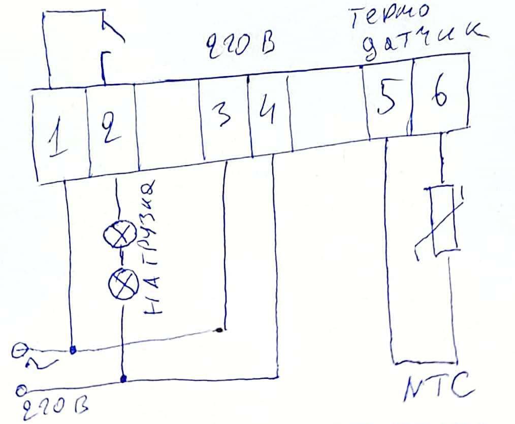 Терморегулятор DM1210 220V\10A\-50град до+110град\шаг управления 1град\охлажд-нагрев - фото 2 - id-p106803567