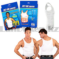 Утягивающая майка Slim Lift белого цвета XL