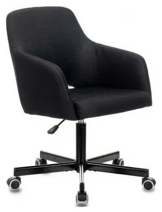 Компьютерное кресло Бюрократ CH-380M офисное, обивка: текстиль, цвет: черный, фото 2