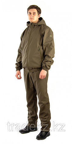 Костюм демисезонный NOVATEX Барс 0°C (ткань полофлис, хаки), размер 52-54, фото 1