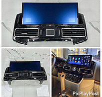 Монитор (Головное устройство) на Land Cruiser 200 2016-21 дизайн Lexus 2021 (вариант 2)