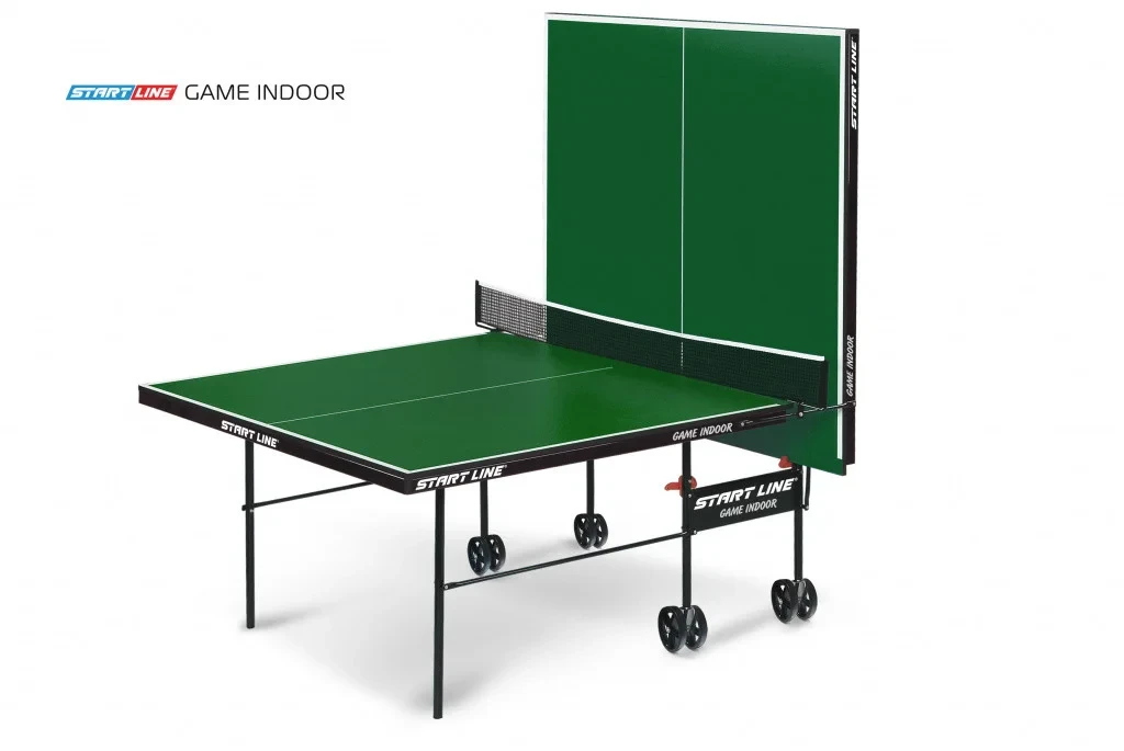Теннисный стол Start Line Game Indoor GREEN с сеткой - фото 4 - id-p106806380