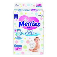 Подгузники для детей MERRIES, размер M 6-11кг/64шт