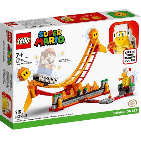 Lego 71416 Super Mario Поездка на волне лавы - фото 1 - id-p106807569