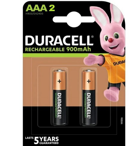 Батарейка аккумуляторная Duracell AAA HR03 900mAh