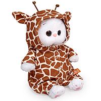 Мягкая игрушка Кошечка Ли-Ли Baby в комбинезоне Жираф, 20 см