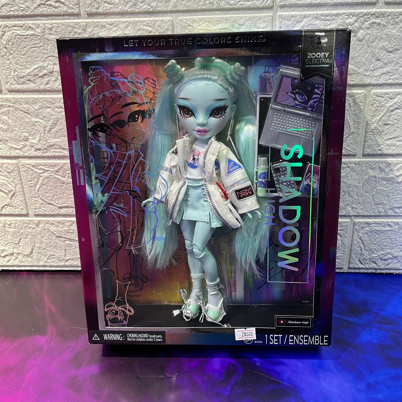 Оригинальная кукла Shadow High Zooey Electra - Light Green Fashion Doll (Байтурсынова 15) - фото 1 - id-p106810845