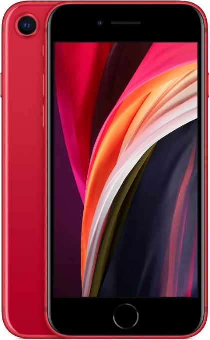 Жаңа Apple IPhone SE 2020 128Gb смартфоны Красный - фото 1 - id-p106814002