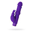 Нереалистичный вибратор Toyfa A-Toys, силикон, цвет фиолетовый, 18 см, фото 4