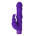Нереалистичный вибратор Toyfa A-Toys, силикон, цвет фиолетовый, 18 см, фото 5