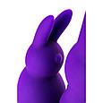 Нереалистичный вибратор Toyfa A-Toys, силикон, цвет фиолетовый, 18 см, фото 6