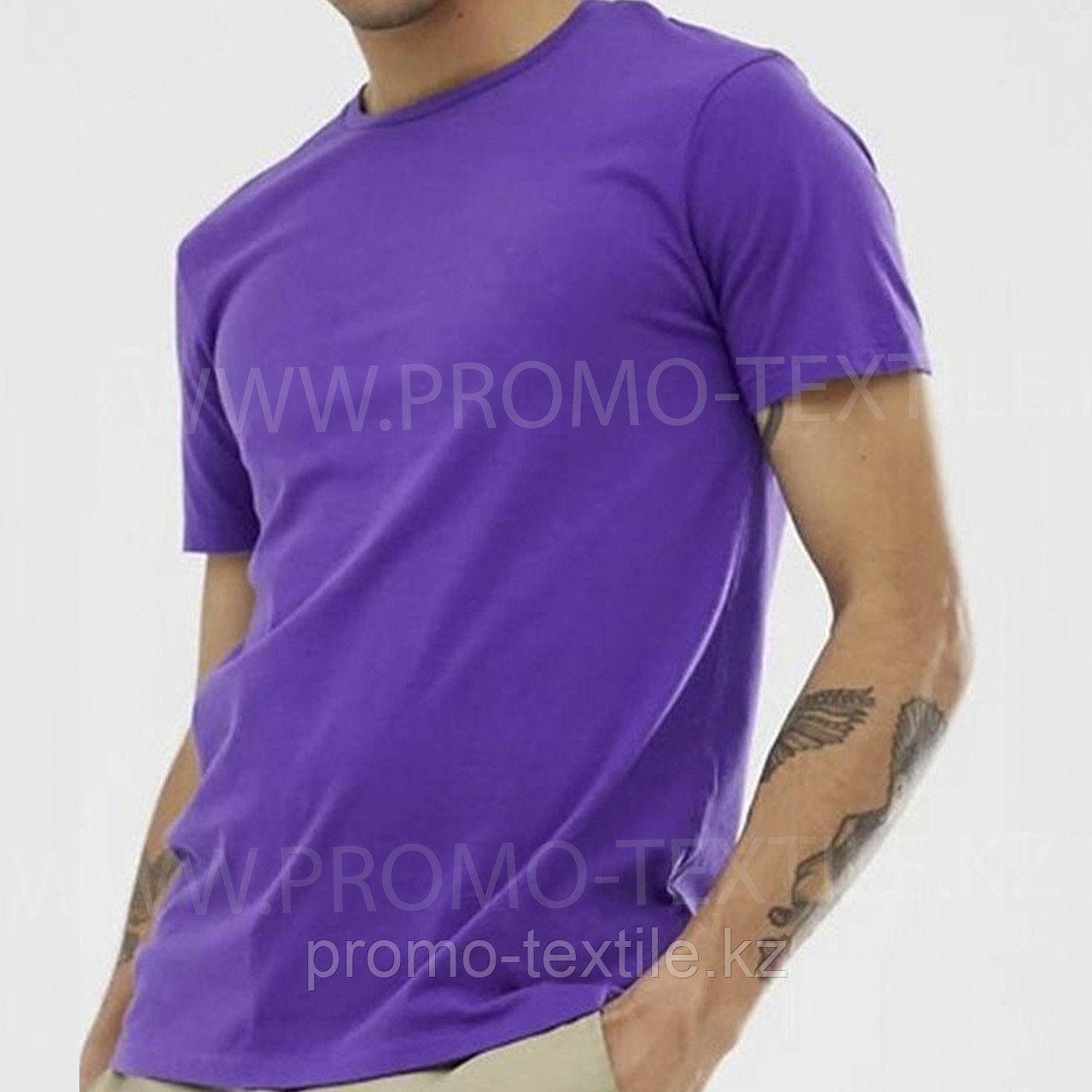 Футболки фиолетового цвета ( 120-125 гр) | Футболки однотонные фиолетового цвета