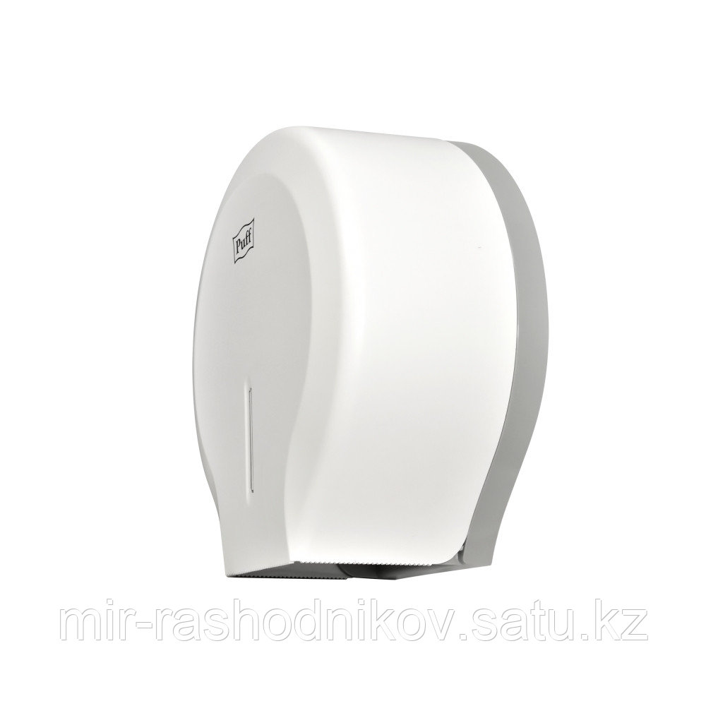 Диспенсер туалетной бумаги Рuff-7130, белый, с замком - фото 4 - id-p106816301