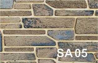 Фасадная панель «Стандарт», фактура под камень SA05