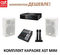 AST MINI караоке - жиынтығы+LD акустикалық жүйелері