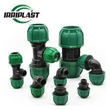 Компрессионные фитинги для полиэтиленовых труб IrriPlast