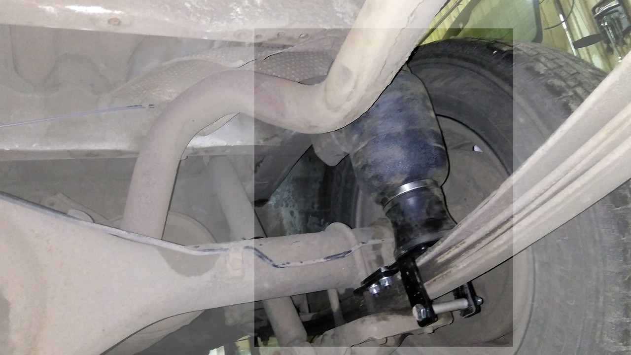 Пневмоподвеска Toyota Hiace (2003-2015), задняя ось, Aride - фото 3 - id-p106831367