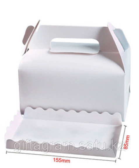 Коробка белая "Сундучок", комплекты по 10 или 50 штук Комплект 50 штук - фото 1 - id-p106831409