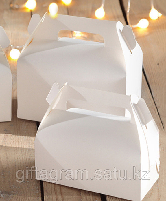 Коробка белая "Сундучок", комплекты по 10 или 50 штук Комплект 50 штук - фото 5 - id-p106831409