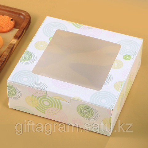 Коробка "Bubble gum" с окошком / комплект 10 штук - фото 2 - id-p106831421
