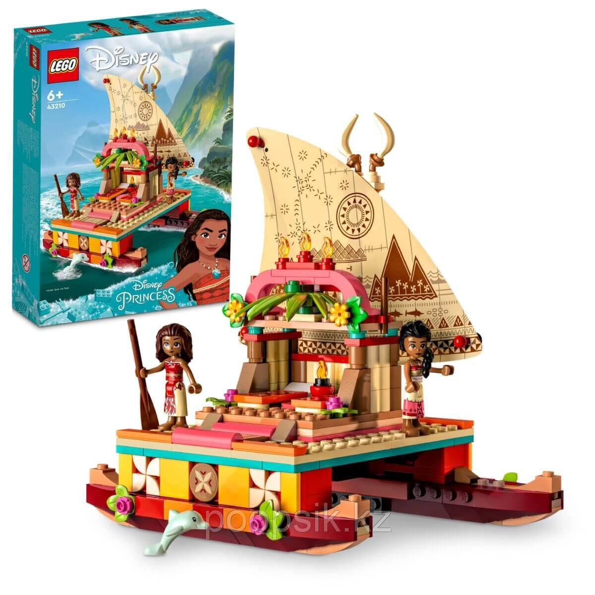 LEGO Disney Princess Лодка Моаны 43210 - фото 1 - id-p106831620