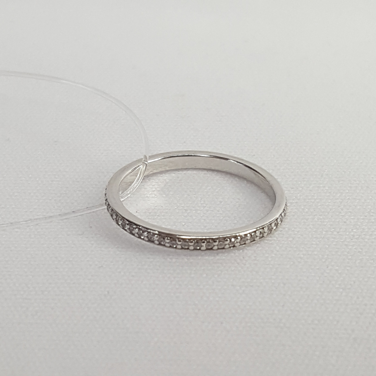 Серебряное кольцо на 2-ю фалангу Фианит Aquamarine 67511А.5 покрыто родием коллекц. Foxy - фото 1 - id-p91662831