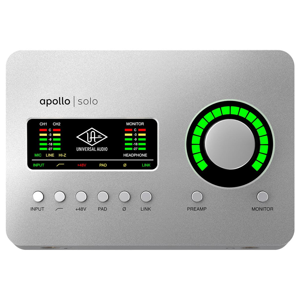 Аудиоинтерфейс Universal Audio Apollo Solo Heritage Edition - фото 2 - id-p106834243