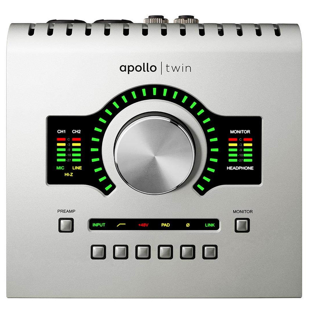 Аудиоинтерфейс Universal Audio Apollo Twin USB Duo Heritage - фото 2 - id-p106834246