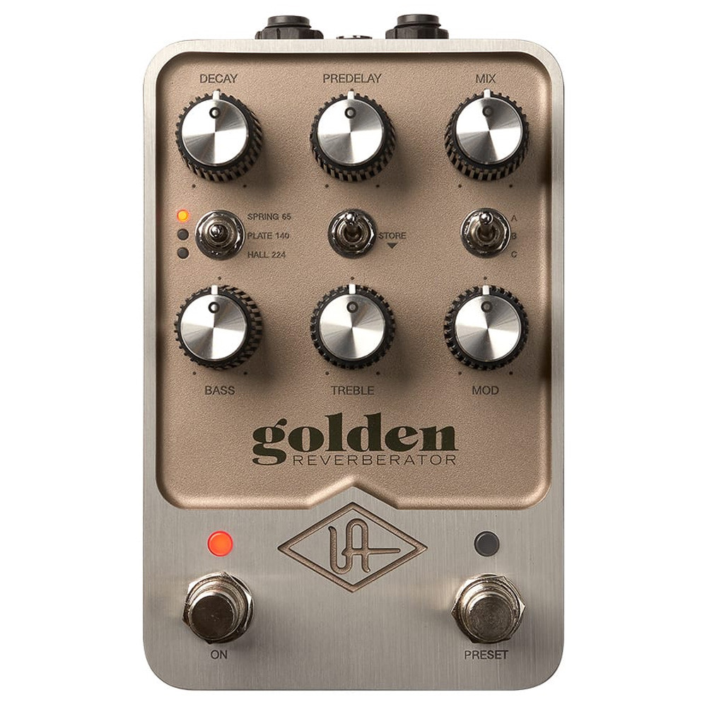 Педаль эффектов Universal Audio Golden Reverberator - фото 1 - id-p106834273