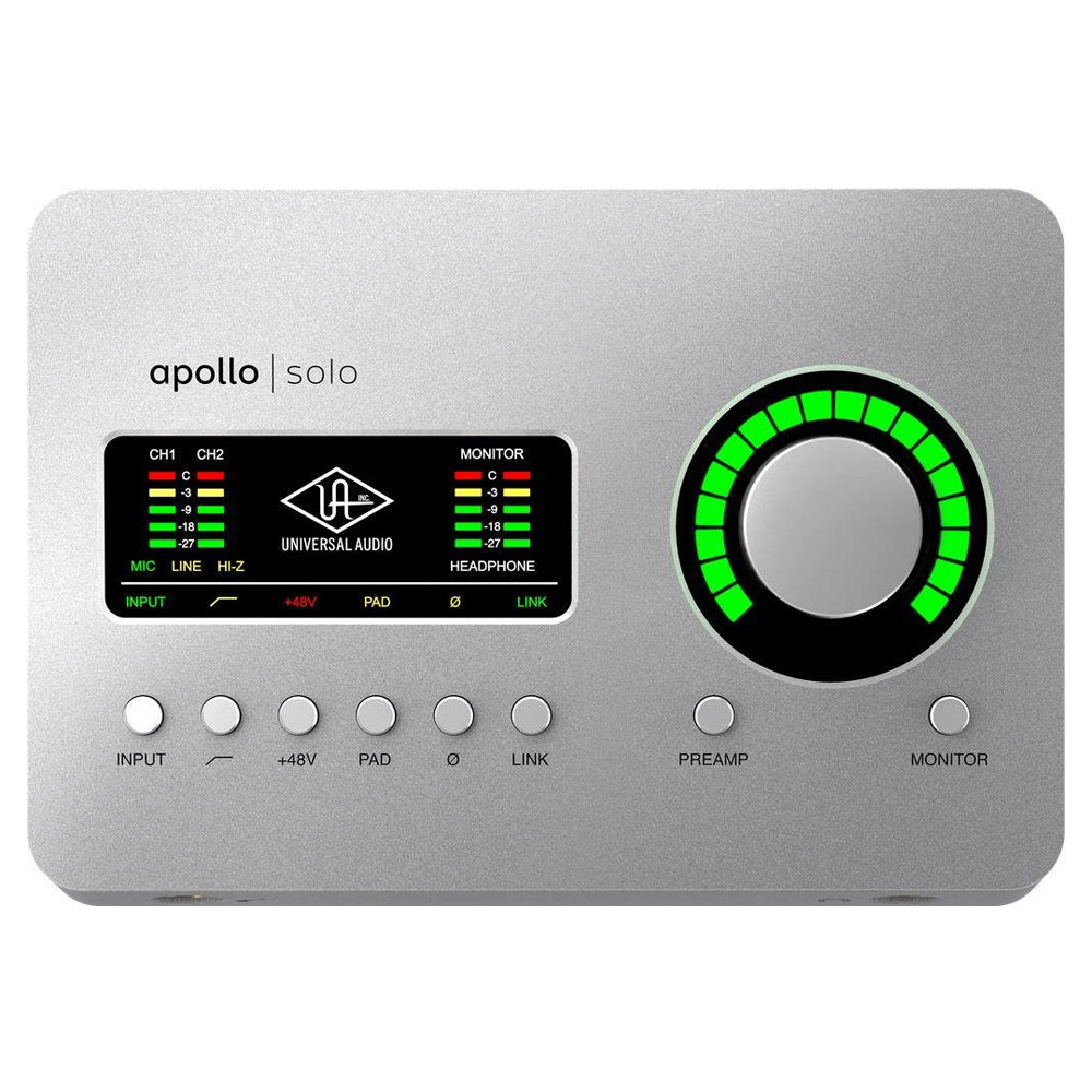 Аудиоинтерфейс Universal Audio Apollo Solo USB Heritage Edition - фото 2 - id-p106834283