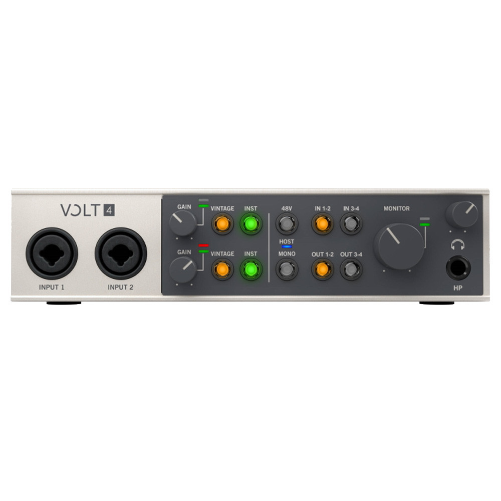 Аудиоинтерфейс Universal Audio Volt 4 - фото 2 - id-p106834299