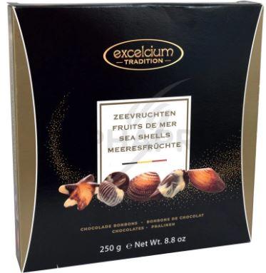 Молочный Шоколад РАКУШКИ Excelcium 250 гр. /Белгия/