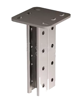 Стойка потолочная (двойная) 1100mm, фото 1