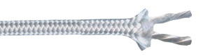 Шнур 4 мм полиамидный плетеный 16-прядный с сердечником ф.ООО Шнур