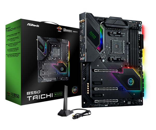 Материнская плата ASRock B550 TAICHI RAZER EDITION