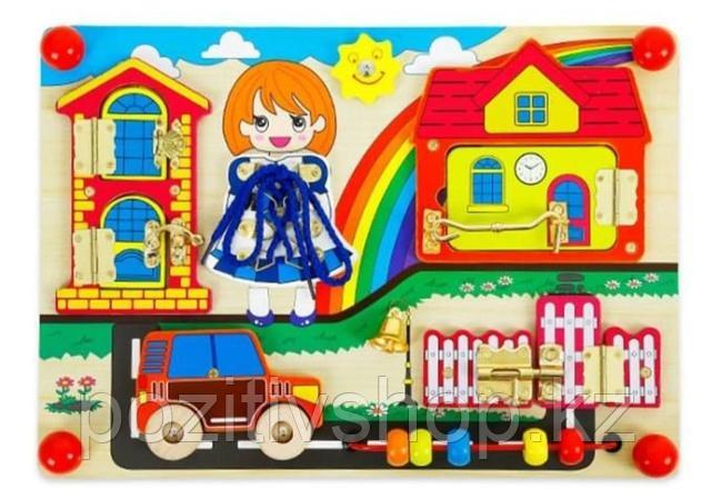 Детский Бизи Борд 25*35 см