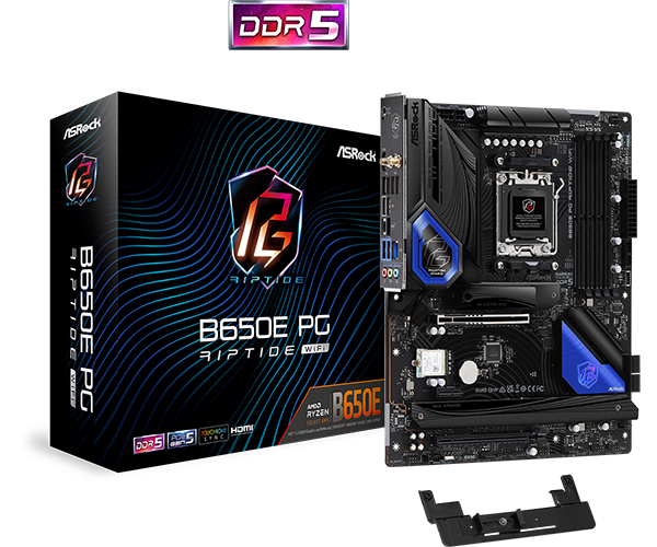 Материнская плата ASRock B650E PG RIPTIDE WIFI