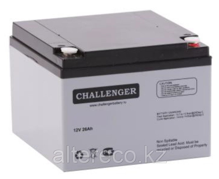 Аккумулятор Challenger AS12-26 (12В, 26Ач) - фото 1 - id-p106836917