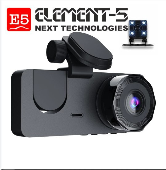 Видеорегистратор Element-5 T26 черный - фото 3 - id-p106849109