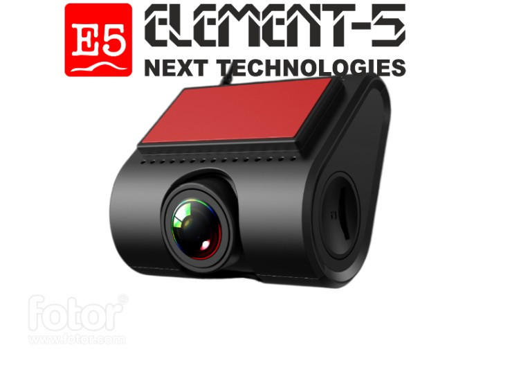 Видеорегистратор Element-5 V12-Pro черный - фото 1 - id-p106849607