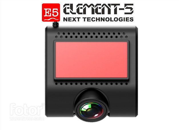Видеорегистратор Element-5 V12-Pro черный - фото 2 - id-p106849607