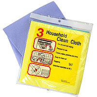 Салфетки чистящие универсальные хозяйственные Household Clean Cloth, 3 шт.