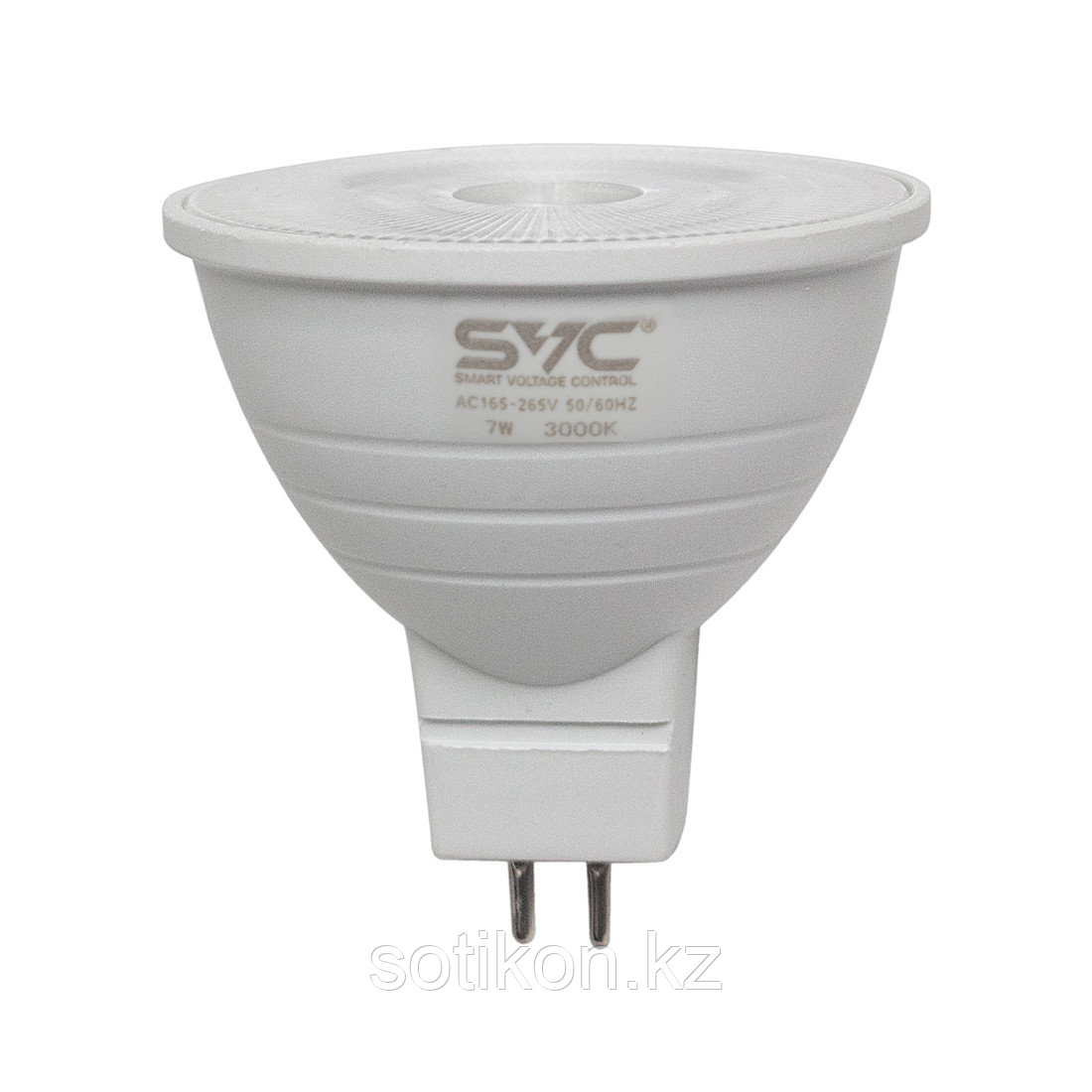Эл. лампа светодиодная SVC LED JCDR-7W-GU5.3-3000K, Тёплый - фото 1 - id-p106814349
