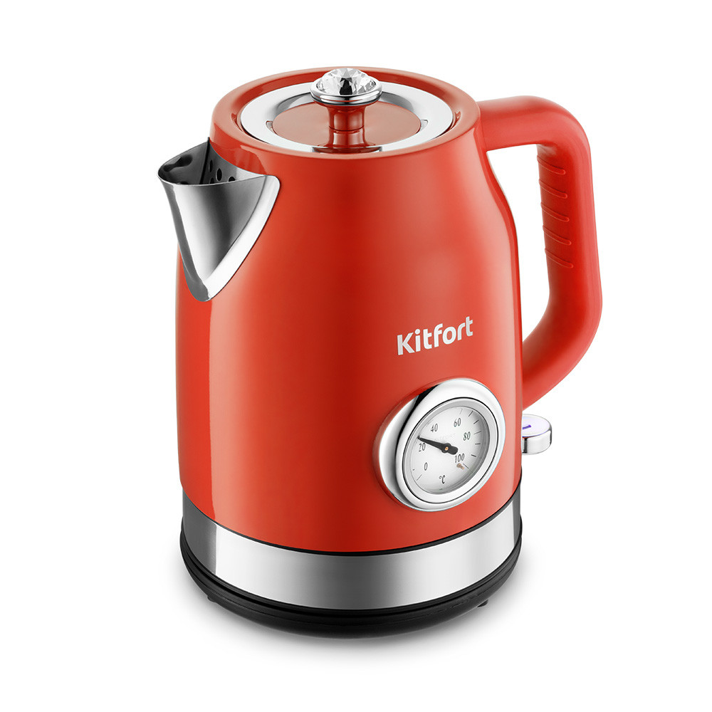 Электрический чайник Kitfort KT-6147-3 красный