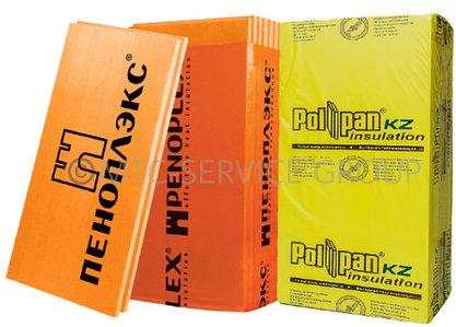 XPS плиталар, Polpan экструзиясы, Пеноплекс, Carbon