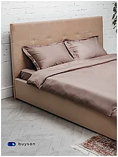 Кровать buyson BuyDream 140х200 с подъемным механизмом, бежевый, фото 3