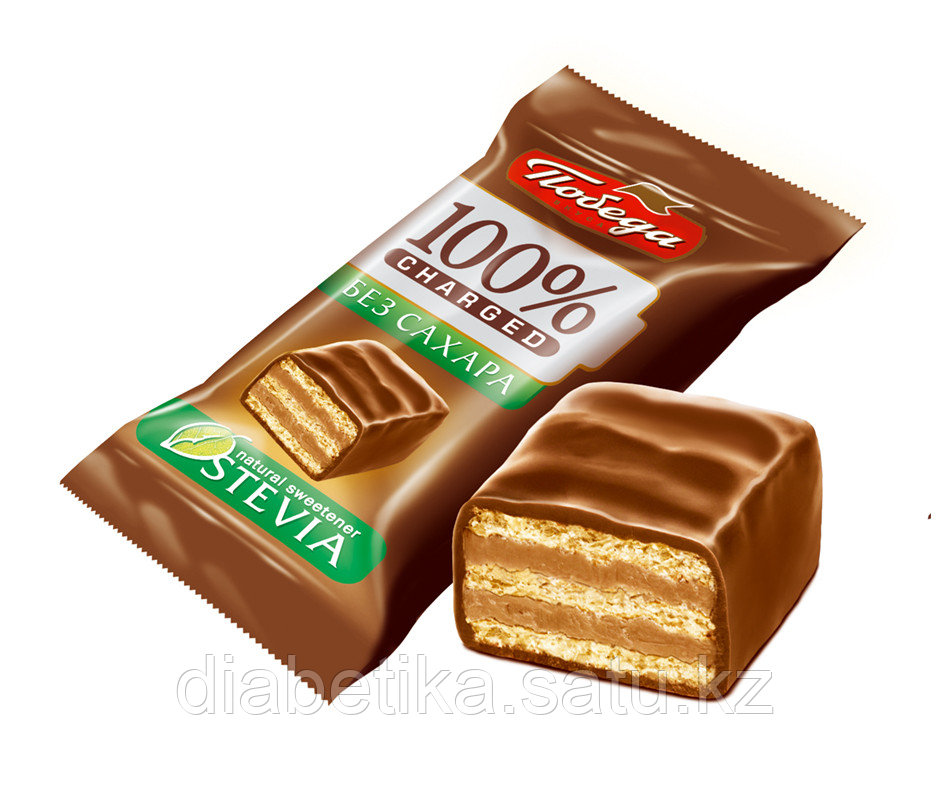 Конфеты вафельные в горьком шоколаде без сахара "Чаржед" 0,5 кг - фото 1 - id-p106863608