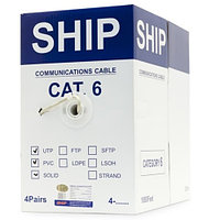 SHIP Кабель сетевой, SHIP, D165S-P, Cat.6, 305 м/б кабель витая пара (D165S-P)