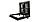 Люк напольный "Контур, алюм.лист с загнутыми краями", петли 1400 мм, Уличный, фото 3