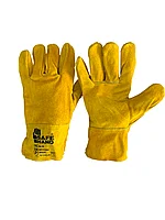 Спилковые рабочие перчатки